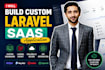 build custom laravel saas application