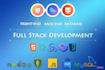 build modern full stack web react node angular laravel django apis SEO
