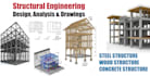 do structural design analysis and make structural drawings