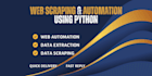 scrape websites and automate tasks with python