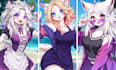 draw furry art, fursona, furry character oc, anthro art and sfw in anime style