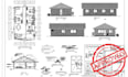 draft permit drawings, architectural plans, site plan for construction approval
