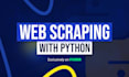 do web scraping, data extraction, data mining, web crawling save data in excel