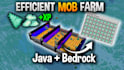 build any automatic farm in minecraft java and bedrock