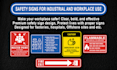deliver professional safety sign design in 3 hours
