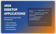 develop desktop applications using java swing with jdbc