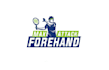 create clear bold tennis program logo