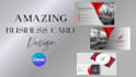 create a modern business card design in canva