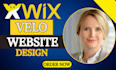 build a wix website with wix velo, wix code , database, and apis