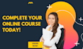 help you complete your online course