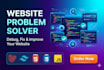 fix website bugs and improve HTML, CSS, javascript, jquery, ajax, laravel