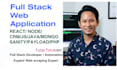build react node mongo full stack app
