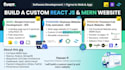 build a custom react js and mern website