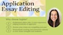 edit your application essays for college, graduate, and medical school