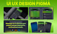 do web template saas dashboard app mockup ui ux figma