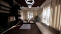 create 3d interior rendering with mood and style