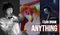 draw anything in a realistic or semi realistic style
