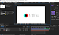 create a modern custom logo animation