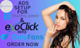 setup and manage your exoclick campaigns and traffic junky