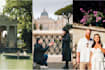 shoot your wedding proposal in rome