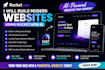 build a modern website using rocket ai
