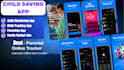 devlop child saving app, child tracking app,parent control app,family budget app