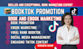 do booktok promotion ebook marketing influencer video tik tok booktok promotion