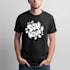 draw a funny slogan t shirt design