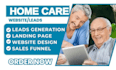 generate home care leads healthcare lead senior assisted living homecare website