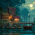 make eyecatching pixel art game backgrounds and animations