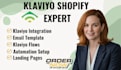 set up klaviyo email marketing flows for your shopify store
