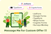 create online form jotform, google form, typeform cognito form, survey form