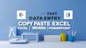 data entry and all microsoft offices tool