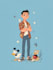draw a portrait in semi realism disney cartoon style