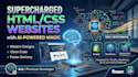 create a modern responsive website using HTML CSS and javascript