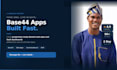 build and fix your base44 web app mvp dashboard and vibe coding project