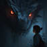 make horror art or fantasy horror character