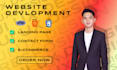 create business websites, custom website designs, and full website