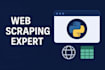 scrape data from any website using python, beautifulsoup, and selenium