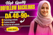 do 200 manual high quality dofollow link building for top ranking