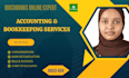 do bookkeeping and accounting on quickbooks online