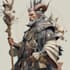 draw a fantasy character ilustration