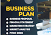 write an investor ready business plan