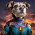 create custom super hero pet portrait