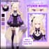 craft vtuber model, live 2d vtuber model, 2d vtuber model, live2d model