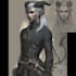 design a fantasy, dark fantasy character concept