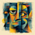 paint digital professional abstract art by hand