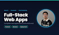 build a full stack web application with react and django