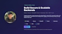 build secure and scalable backend with node js and mongodb