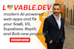 build lovable ai website fix replit webapp bolt new saas fix v0 ai app supabase